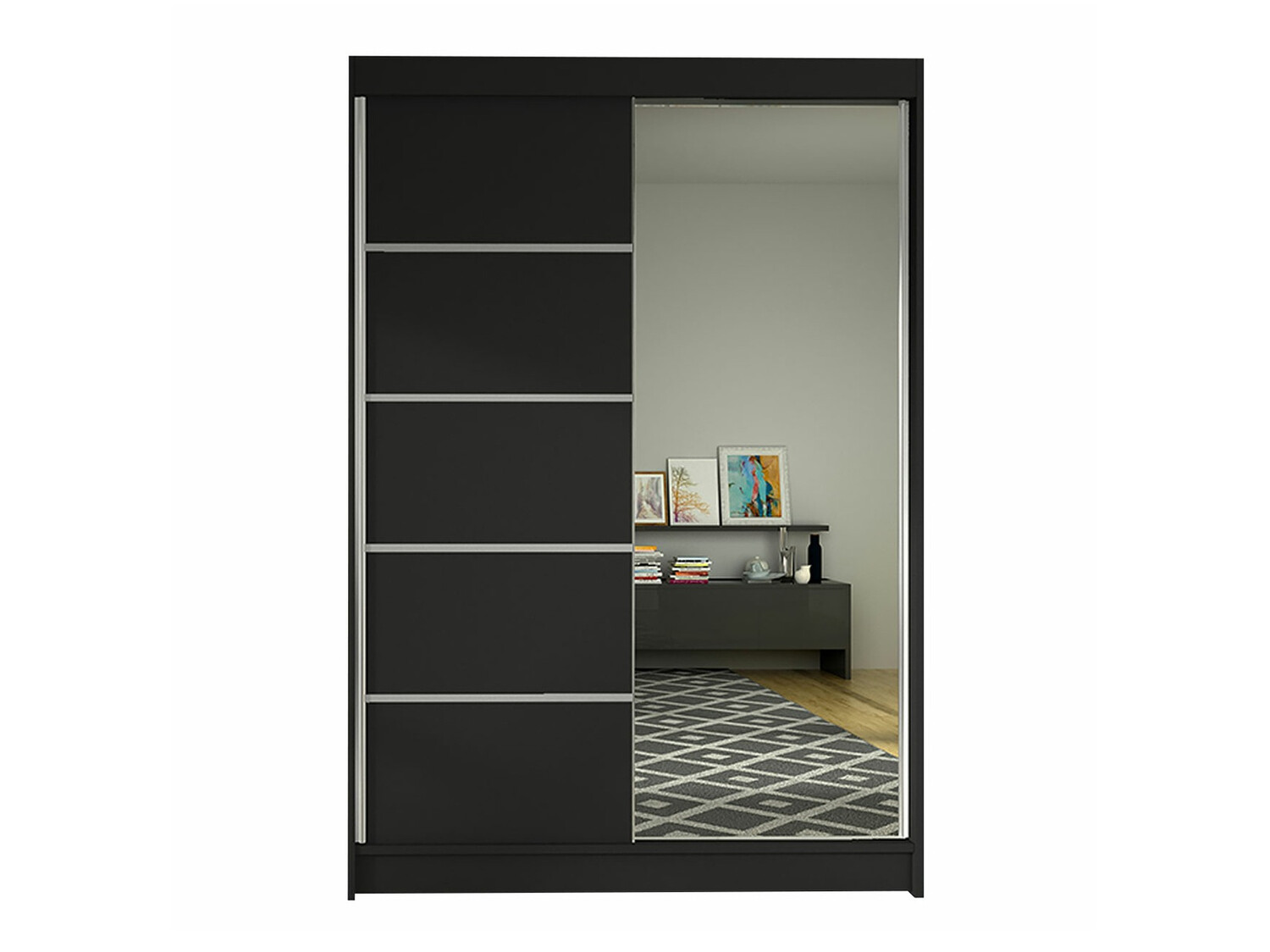 Armoire Closico Salvor III (Noir)