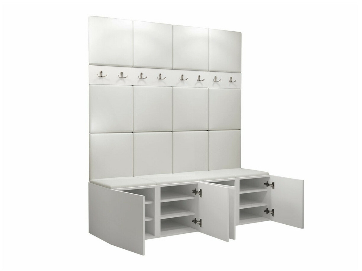 Meuble d'entrée Pinis V (Faux cuir Soft 011)