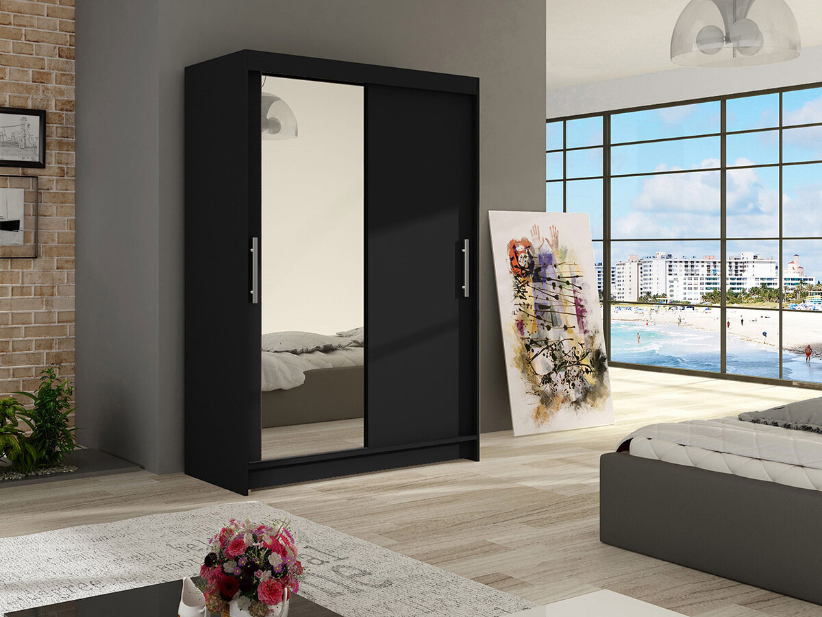Armoire Closico 128 (Noir)