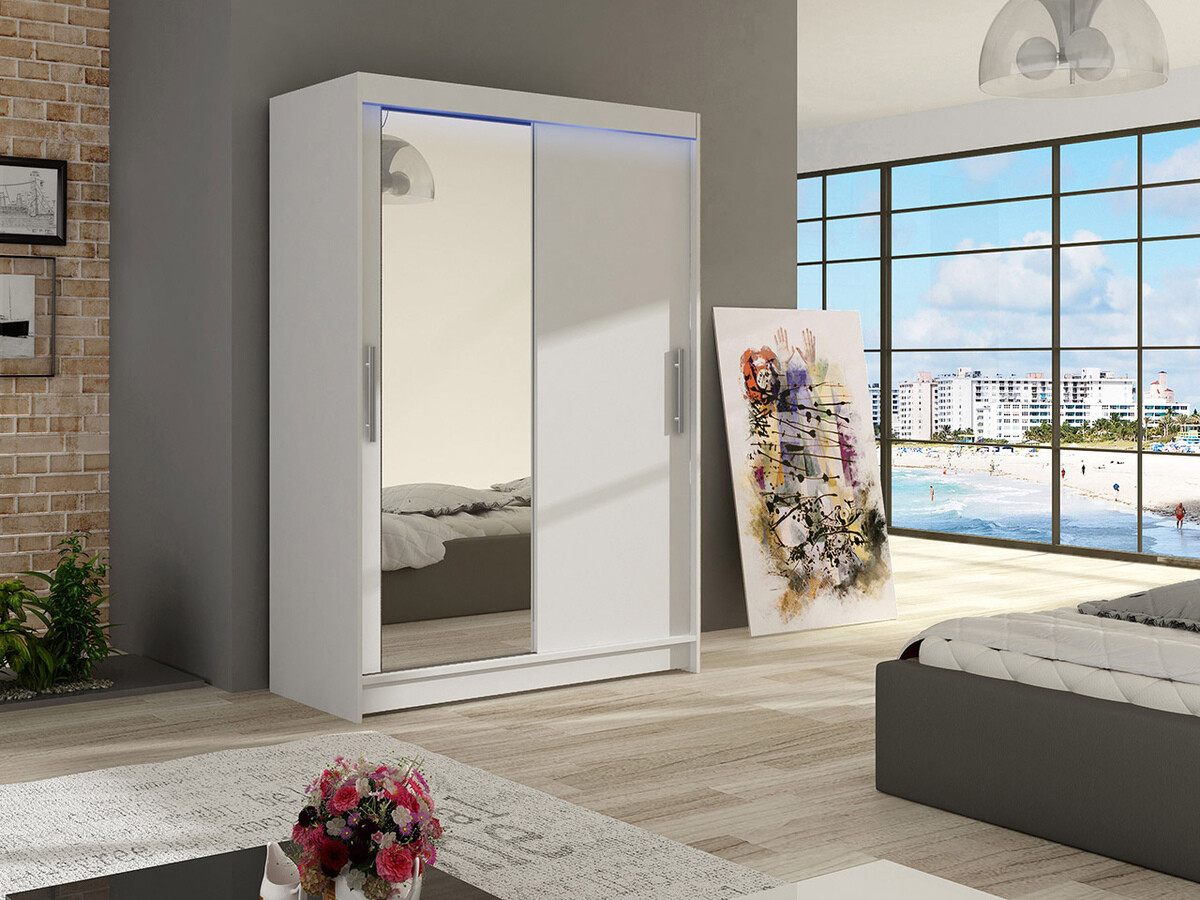 Armoire Closico Pacron VI (Blanc)