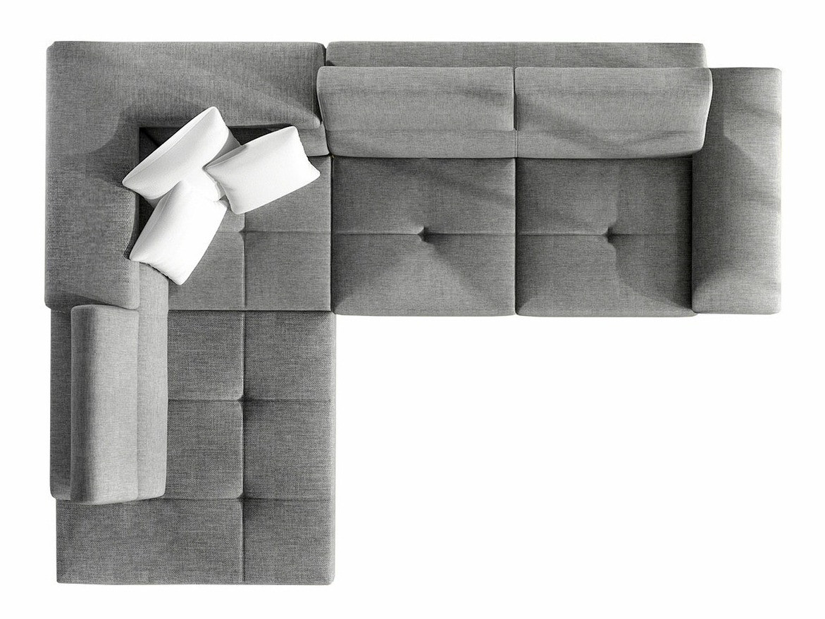 Canapé d'angle Comfivo 198 (Soft 017 + Bristol 2460 + Soft 017)