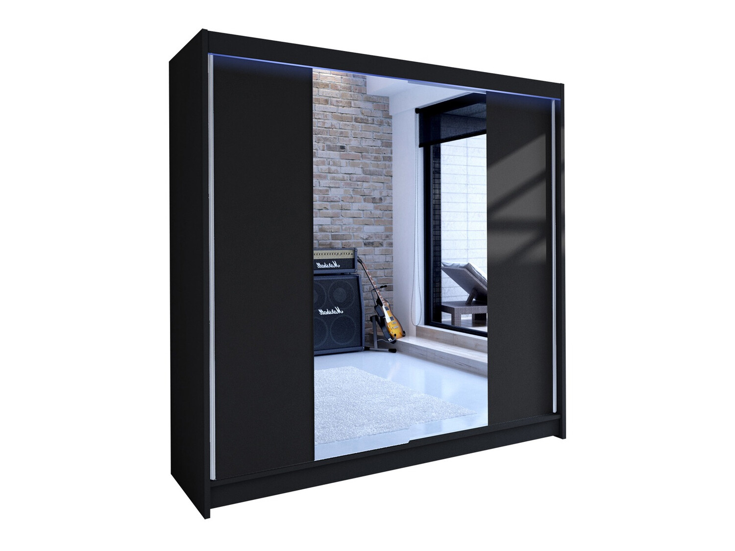 Armoire Closico Cavaris II (Noir)