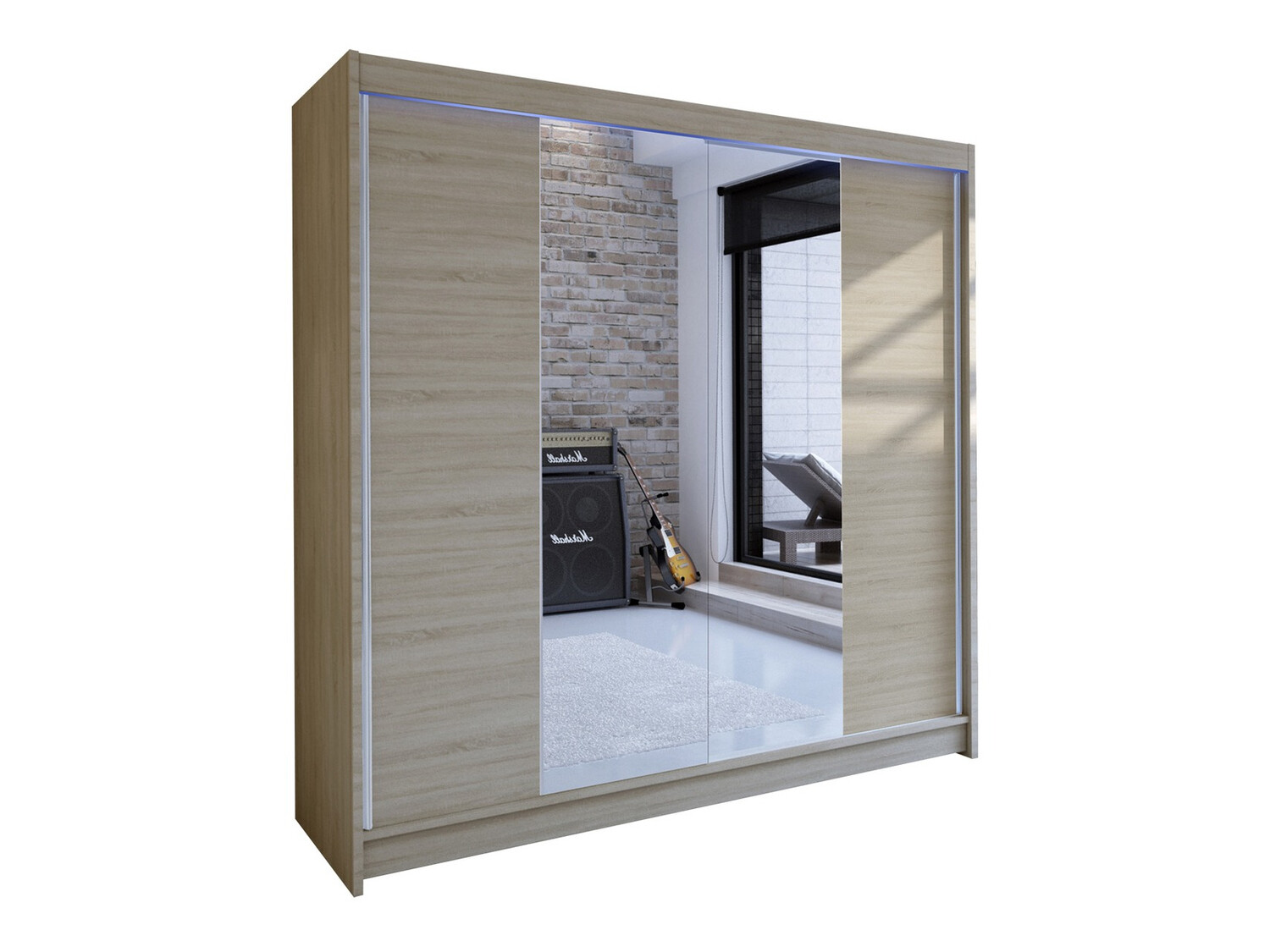 Armoire Closico Cavaris II (Sonoma chêne)