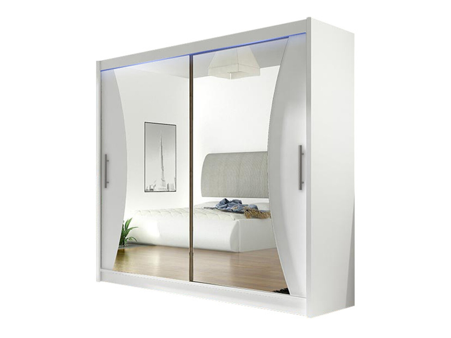 Armoire Closico Pallor V (Blanc)