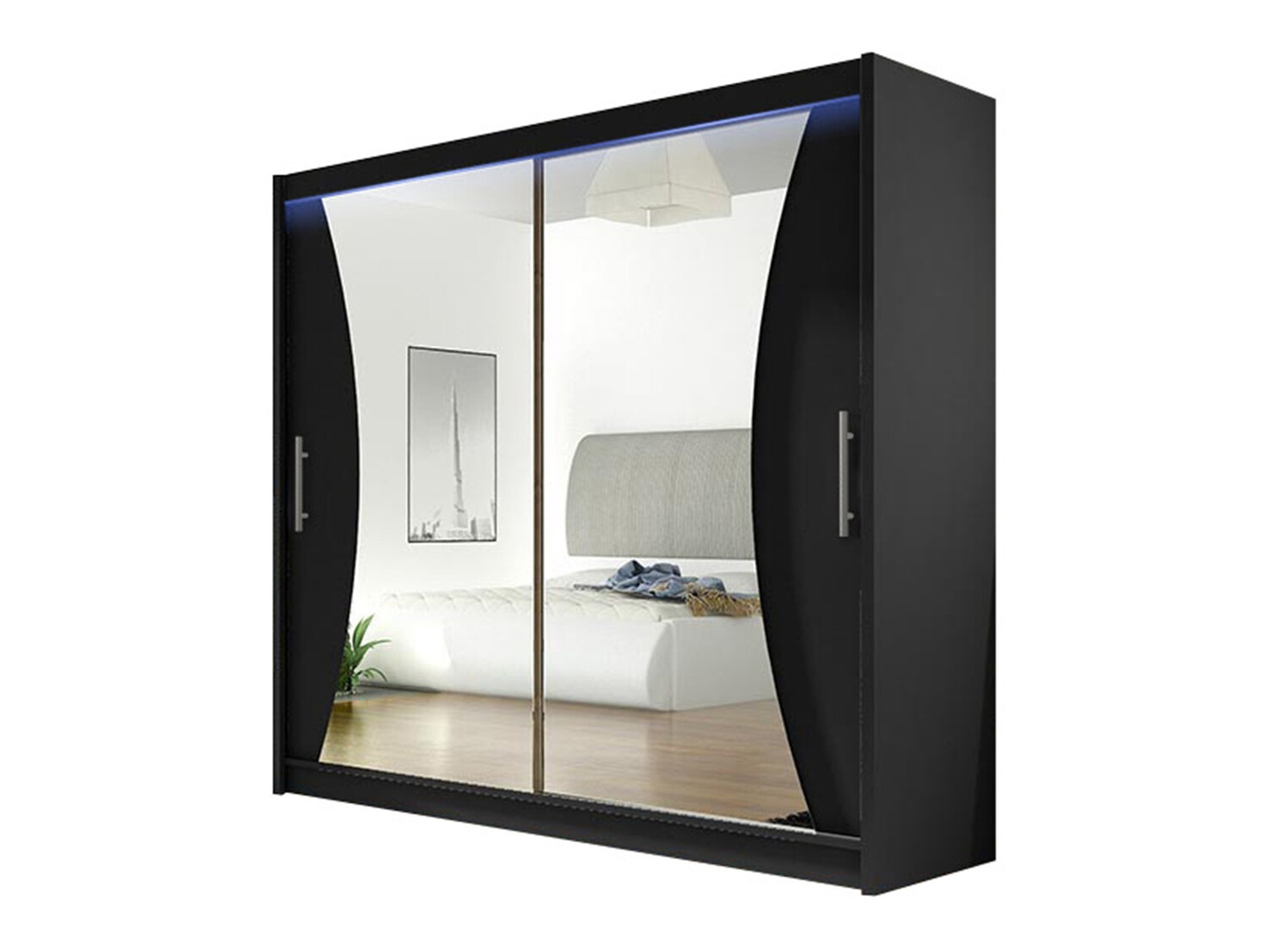 Armoire Closico Pallor V (Noir)
