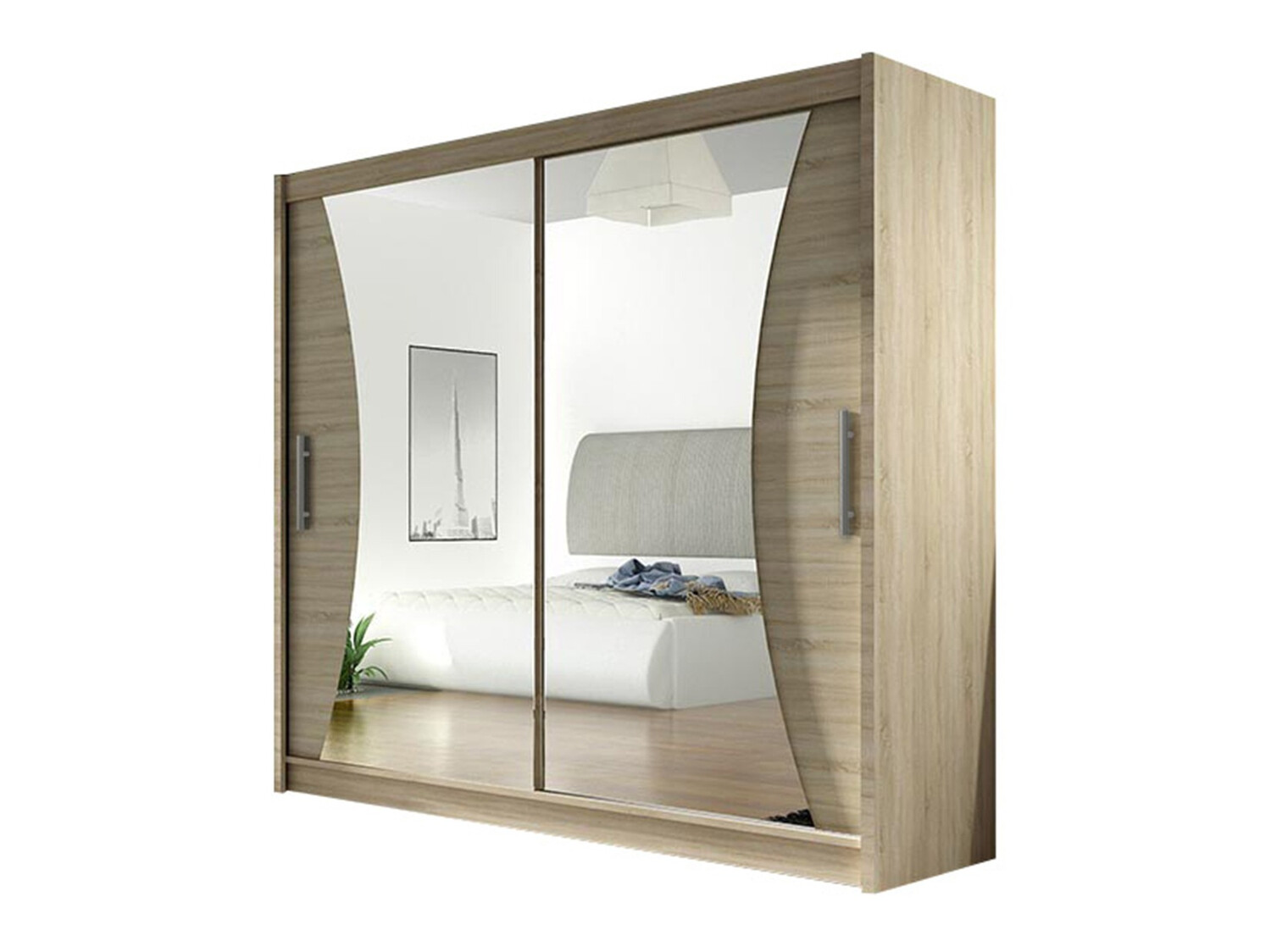 Armoire Closico Pallor V (Sonoma chêne)