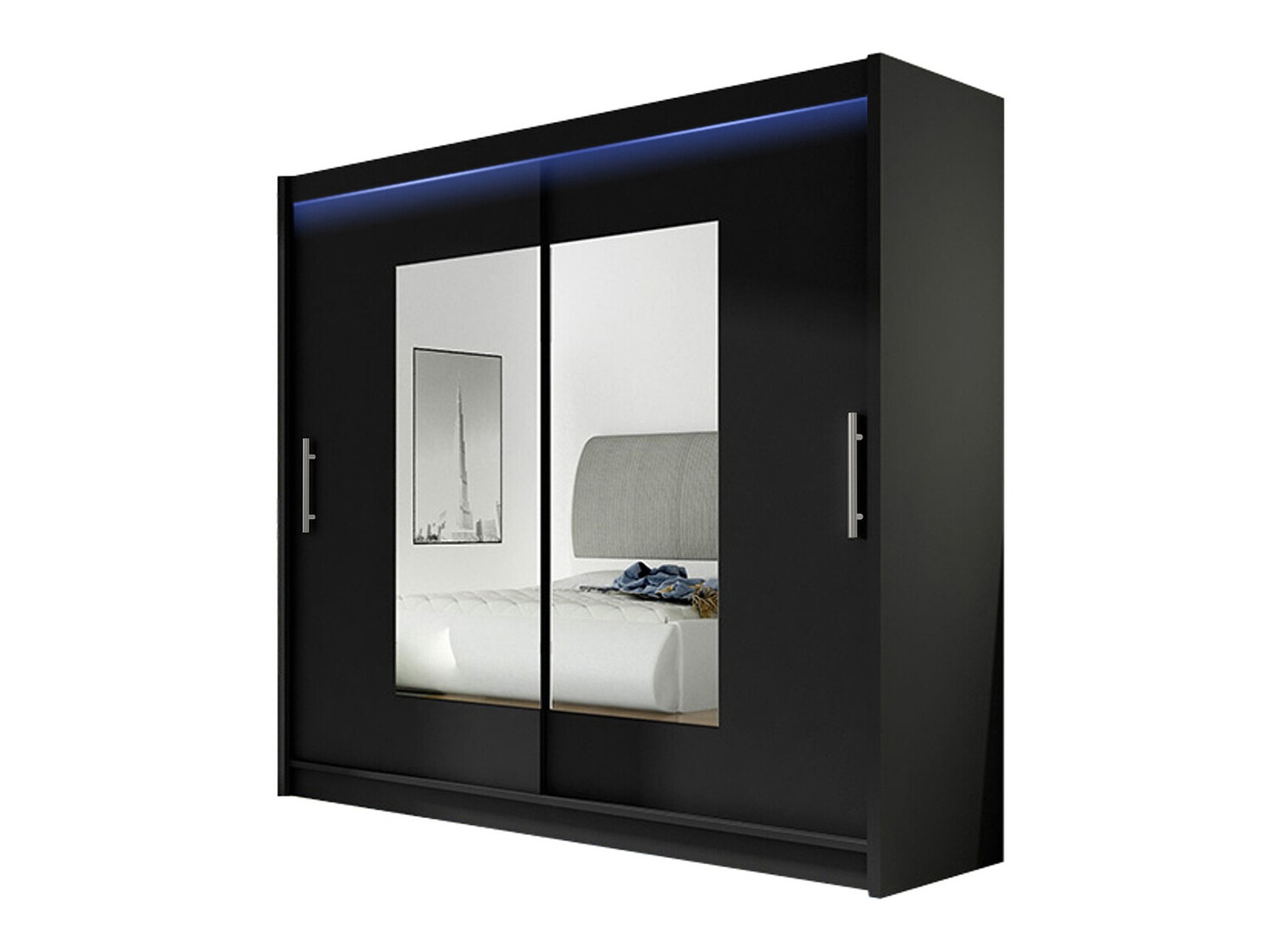 Armoire Closico Pallor VII (Noir)