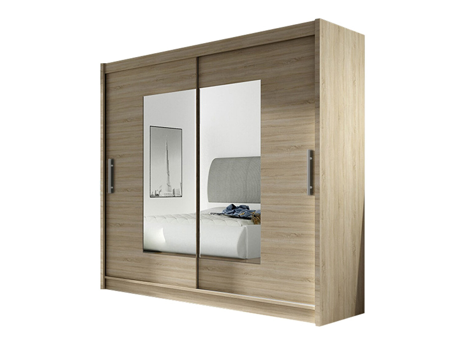Armoire Closico Pallor VII (Sonoma chêne)