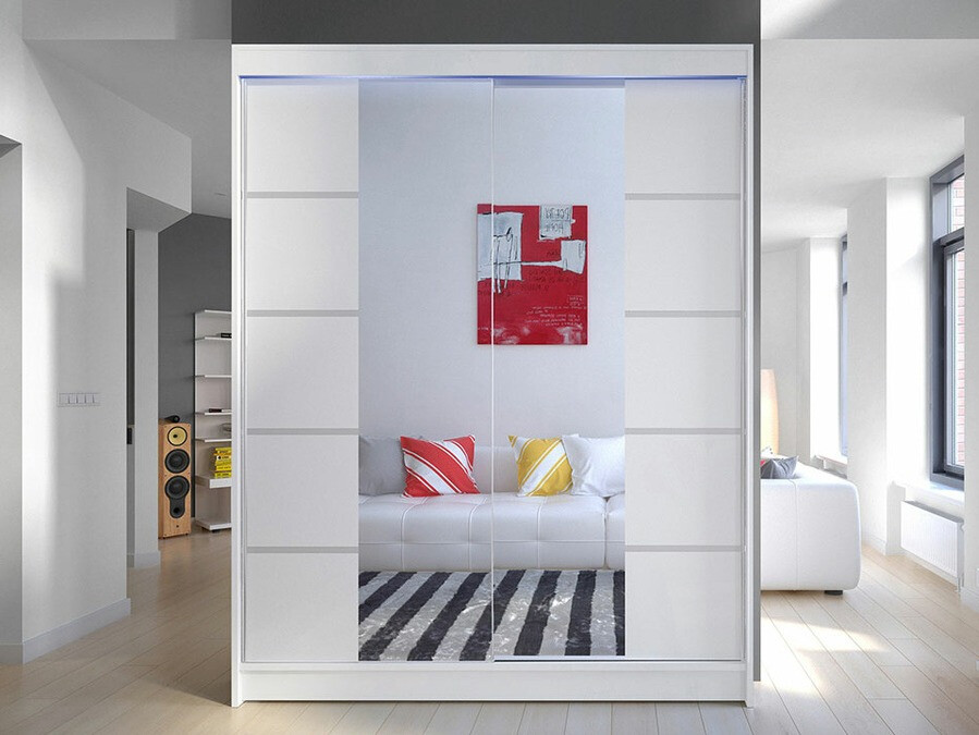 Armoire Closico Vastor V (Blanc)