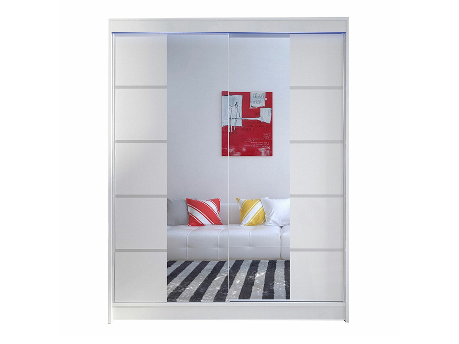 Armoire Closico Vastor V (Blanc)