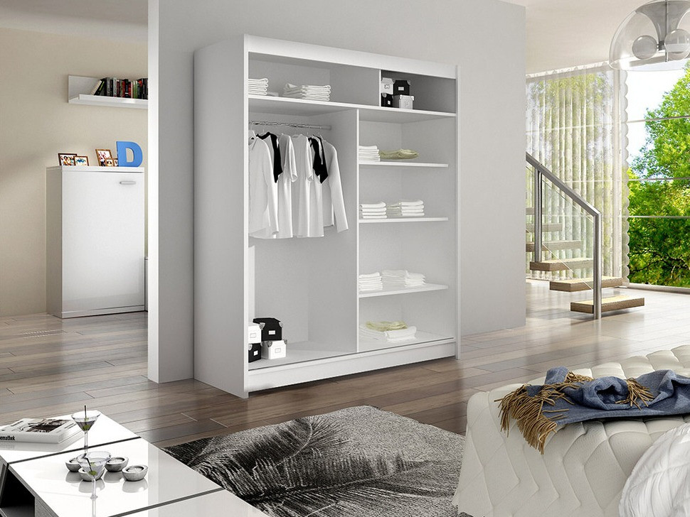 Armoire Closico Vastor V (Blanc)