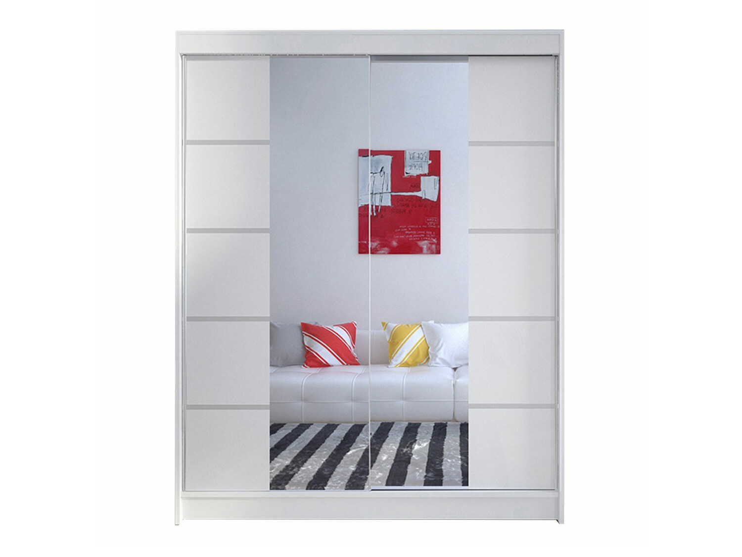 Armoire Closico Vastor V (Blanc)