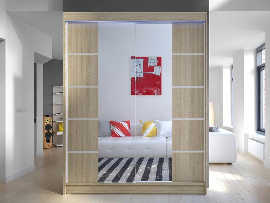 Armoire Closico Vastor V (Sonoma chêne)