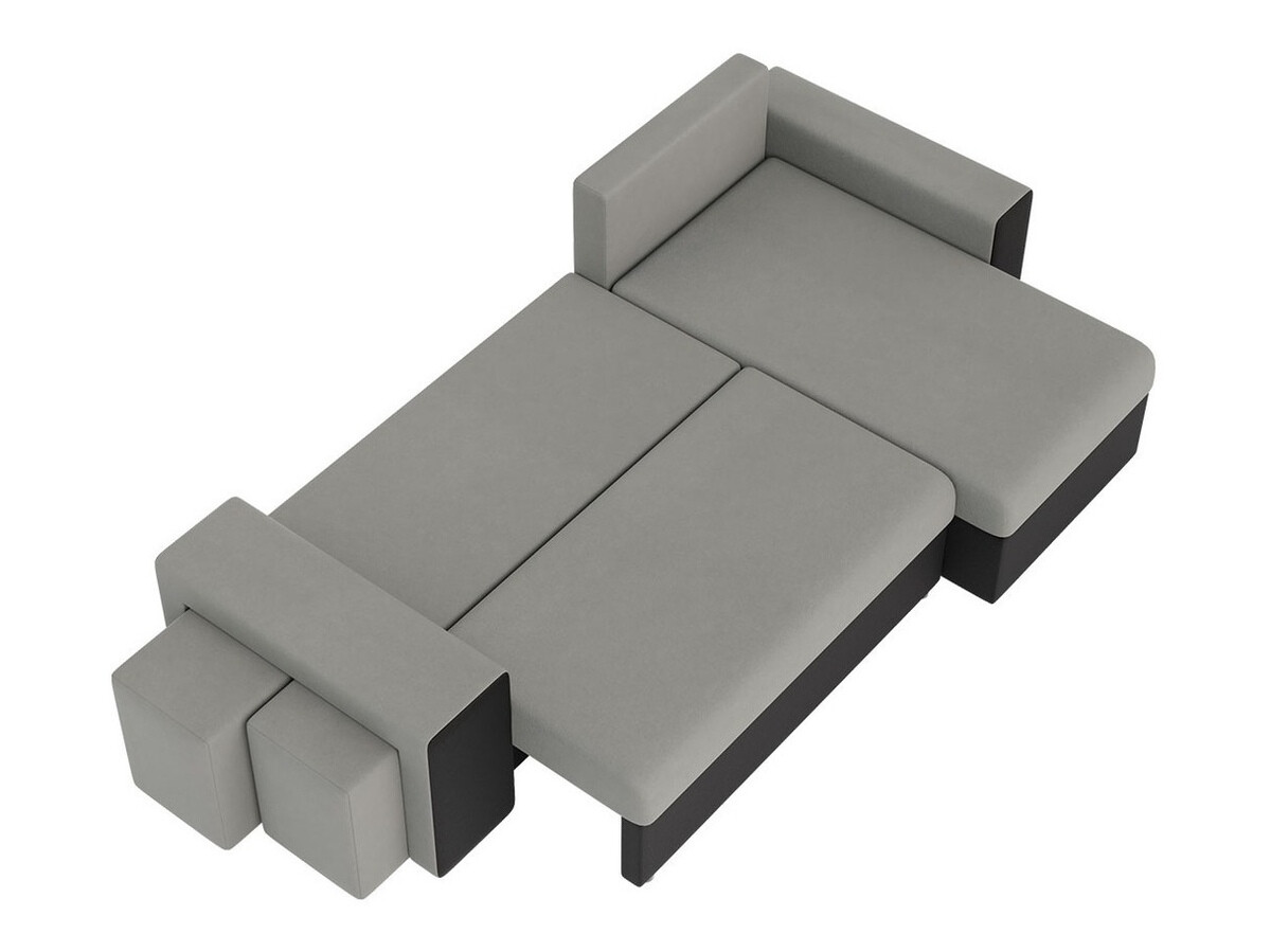 Canapé d'angle Memphis 124 (Mikrofaza 14 + Mikrofaza 15)