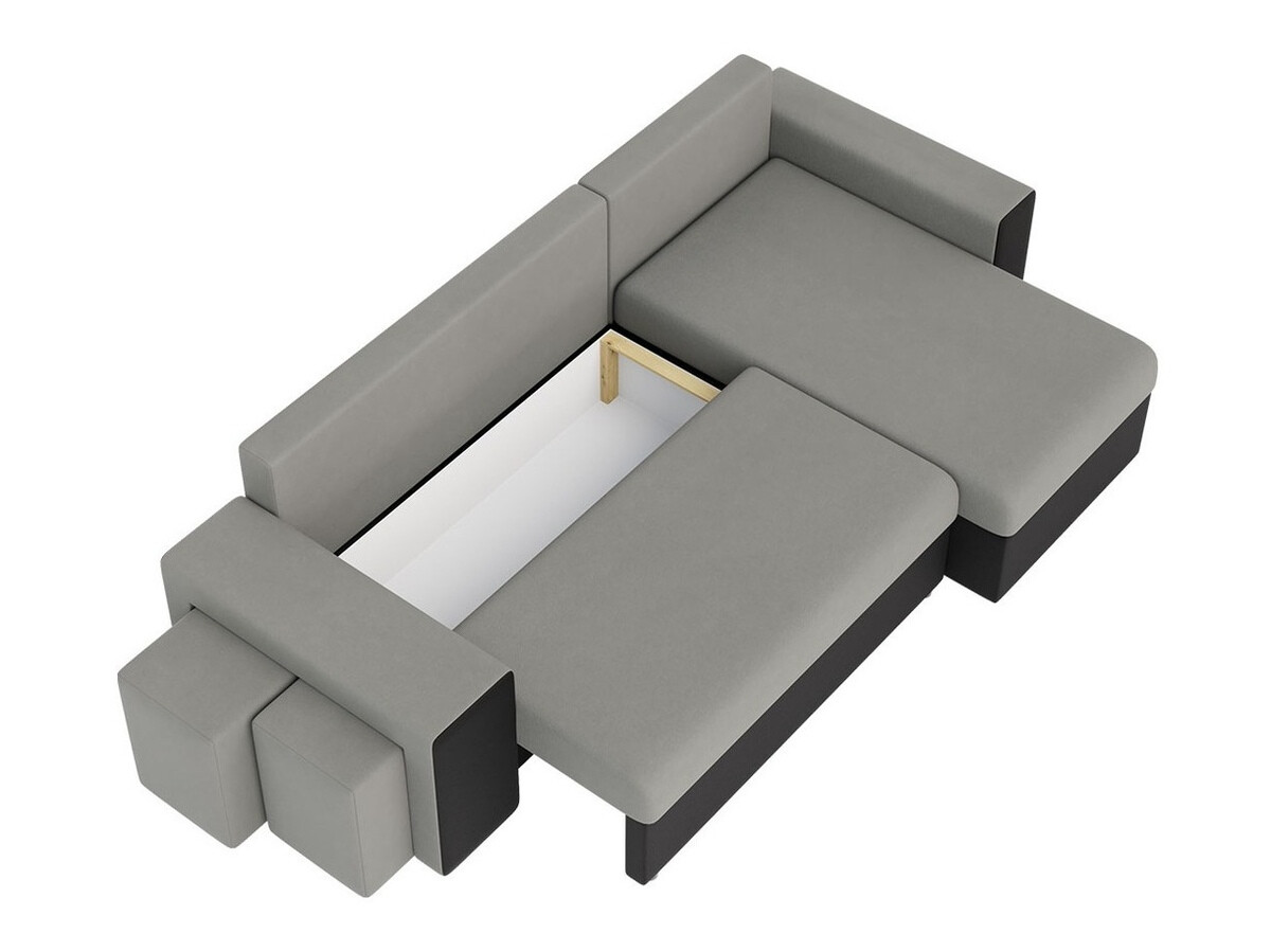 Canapé d'angle Memphis 124 (Mikrofaza 14 + Mikrofaza 15)