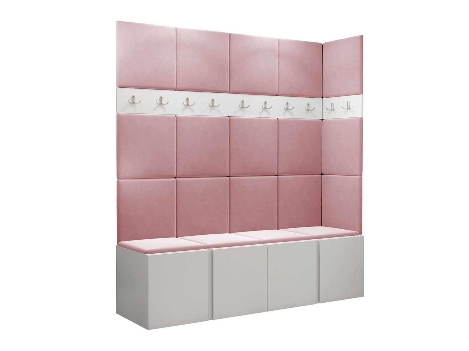 Meuble d'entrée Pinis II (Blanc)