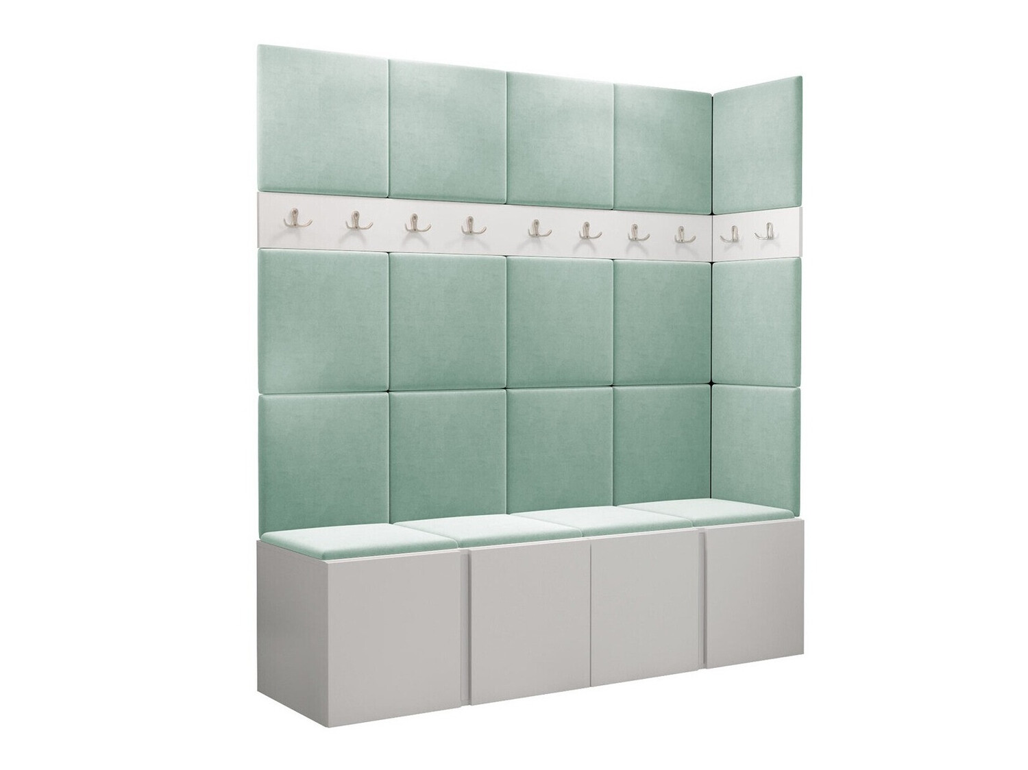 Meuble d'entrée Pinis II (Blanc)