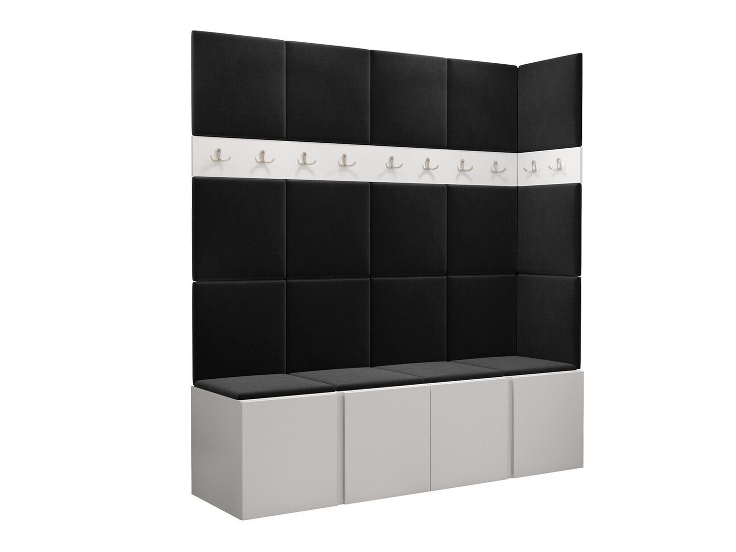 Meuble d'entrée Pinis II (Blanc)