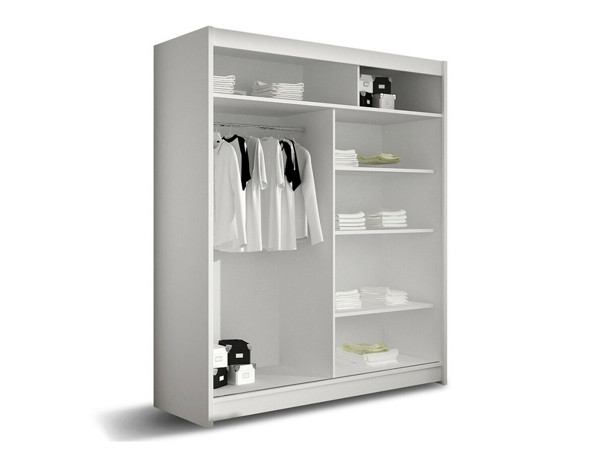 Armoire Closico Camera XIII (Noir + Blanc)