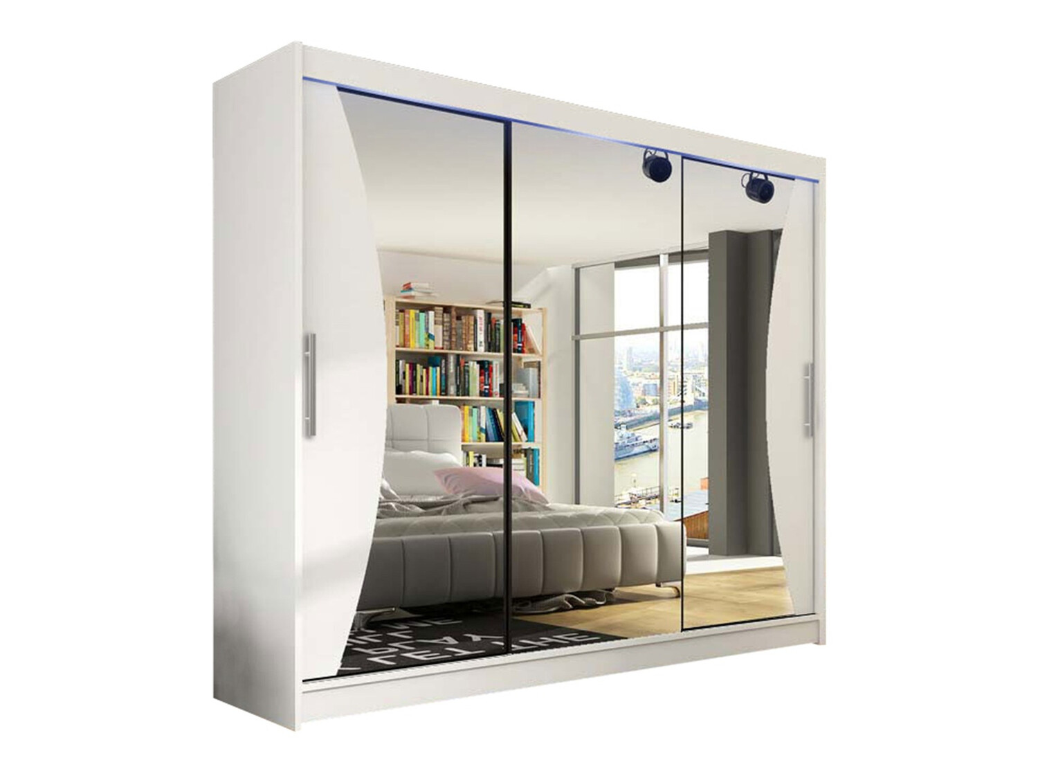 Armoire Closico Ordo IV (Blanc)