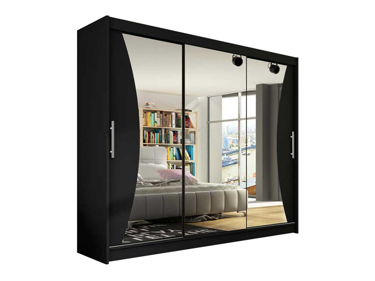 Armoire Closico Ordo IV (Noir)