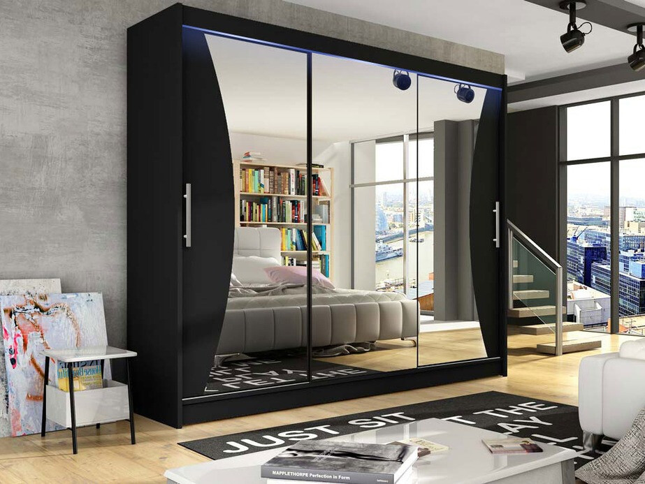 Armoire Closico Ordo IV (Noir)