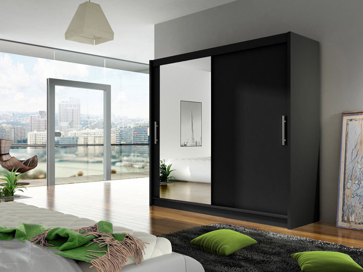 Armoire Closico Pallor VI (Noir)