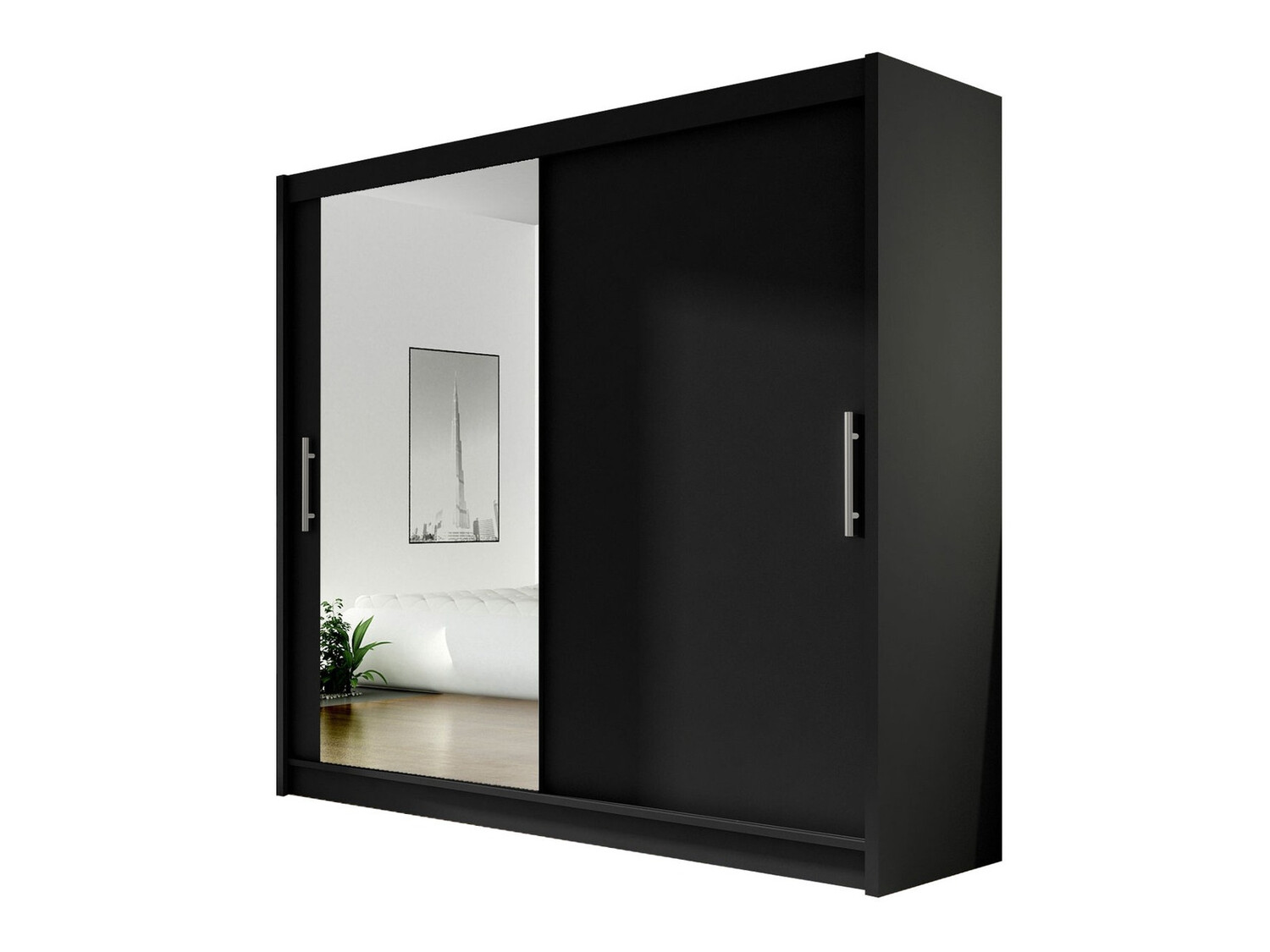 Armoire Closico Pallor VI (Noir)