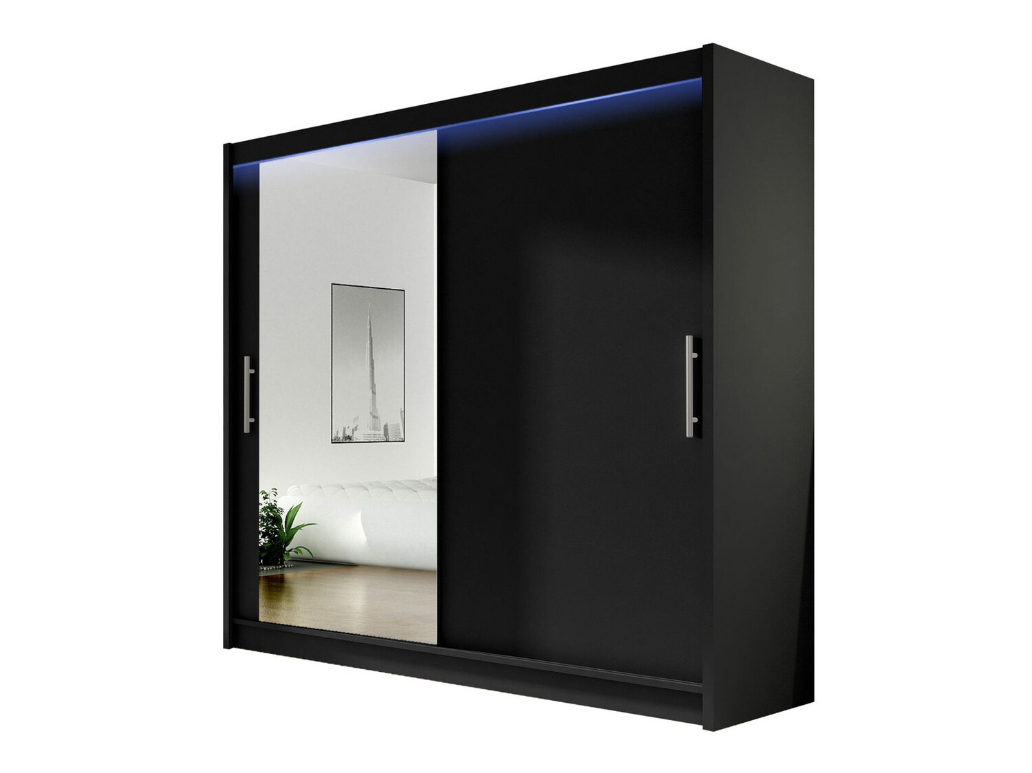 Armoire Closico Pallor VI (Noir)