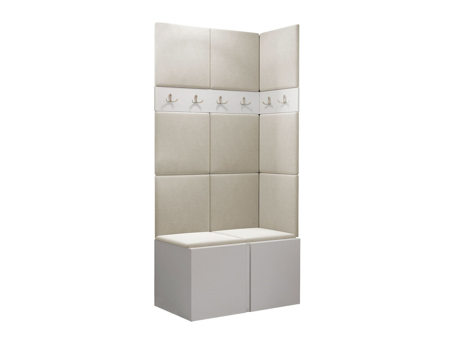 Meuble d'entrée Pinis I (Blanc)