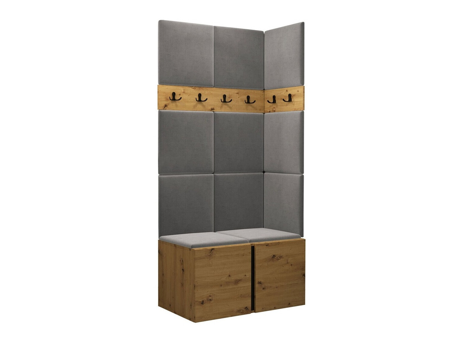 Meuble d'entrée Pinis I (Chêne Artisan)