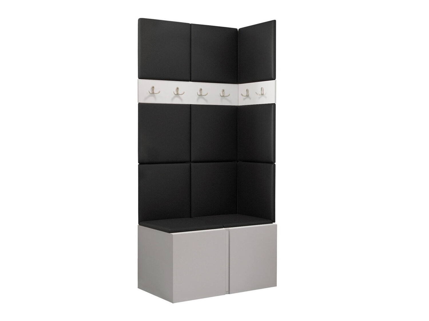 Meuble d'entrée Pinis I (Faux cuir Soft 011)