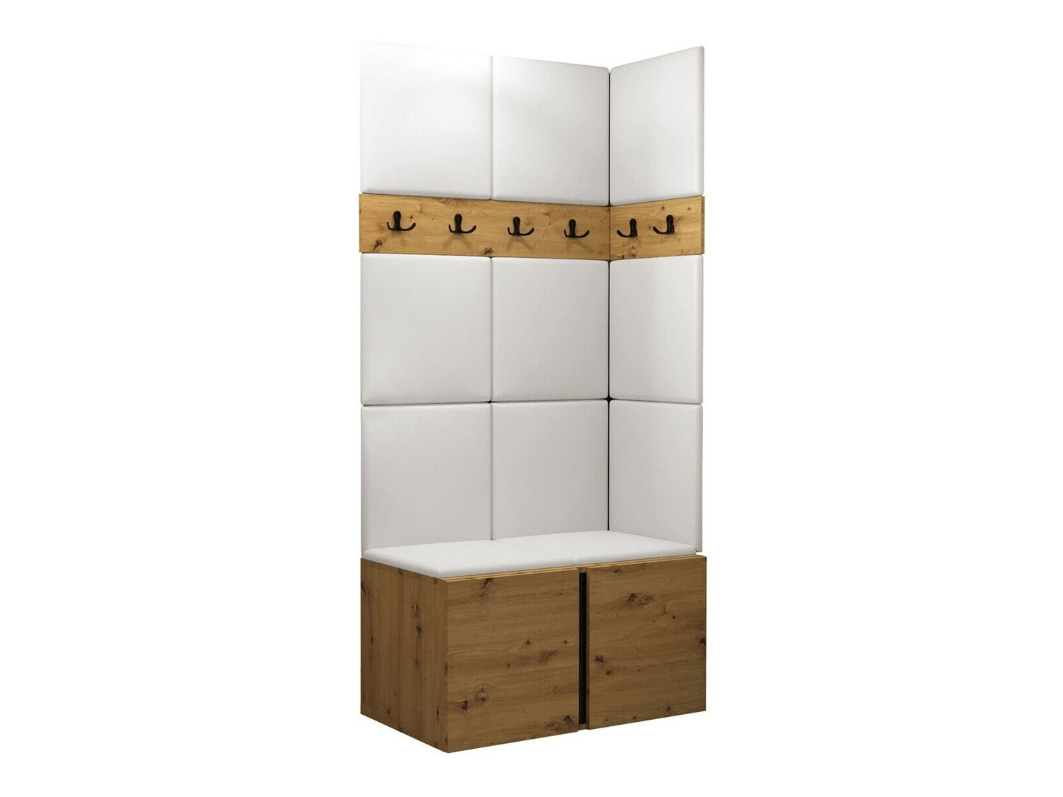 Meuble d'entrée Pinis I (Faux cuir Soft 017)