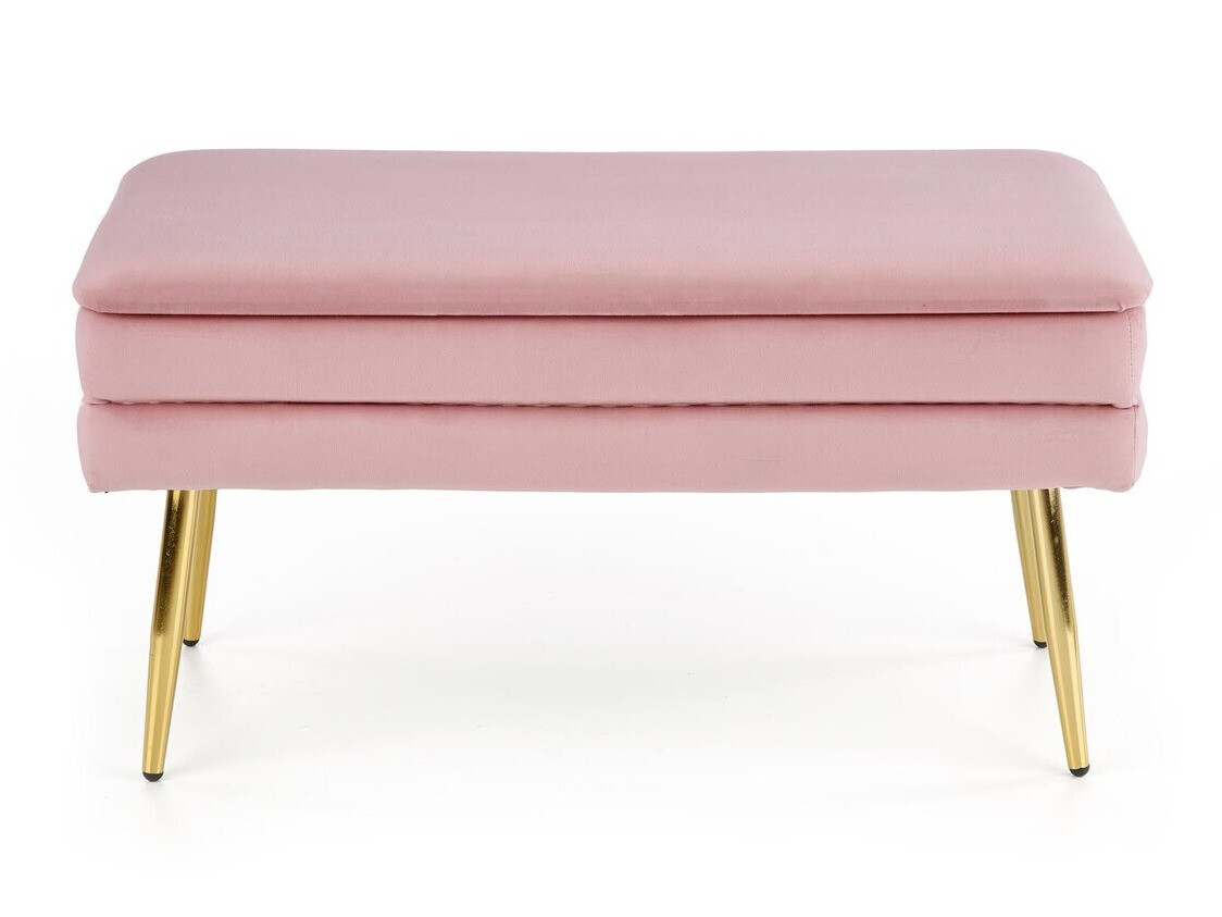 Banc rembourré Houston 1255 (Rose + Doré)