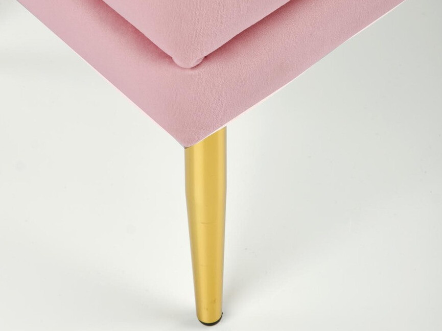 Banc rembourré Houston 1255 (Rose + Doré)