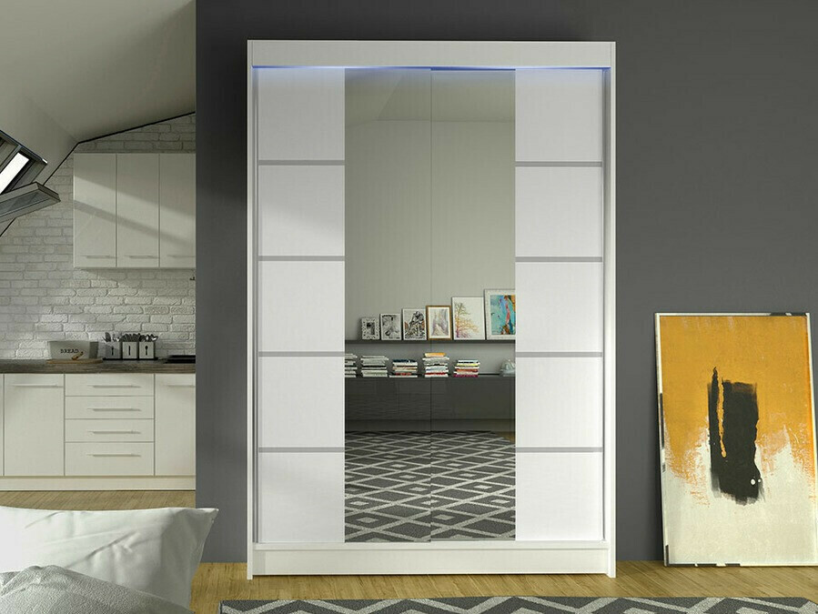 Armoire Closico Salvor V (Blanc)