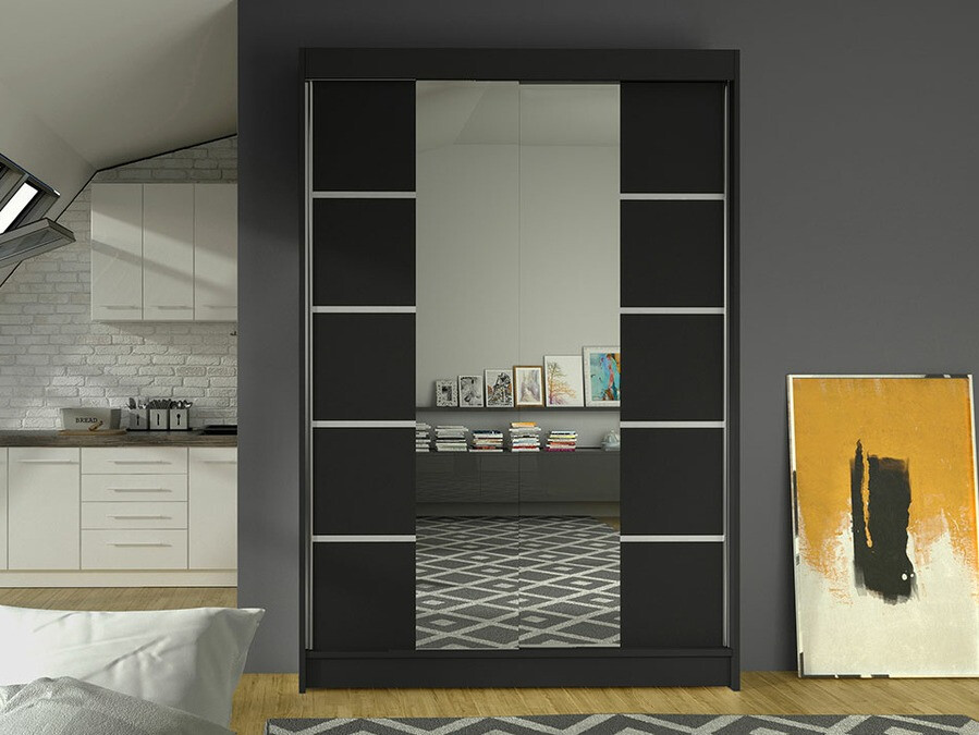 Armoire Closico Salvor V (Noir)