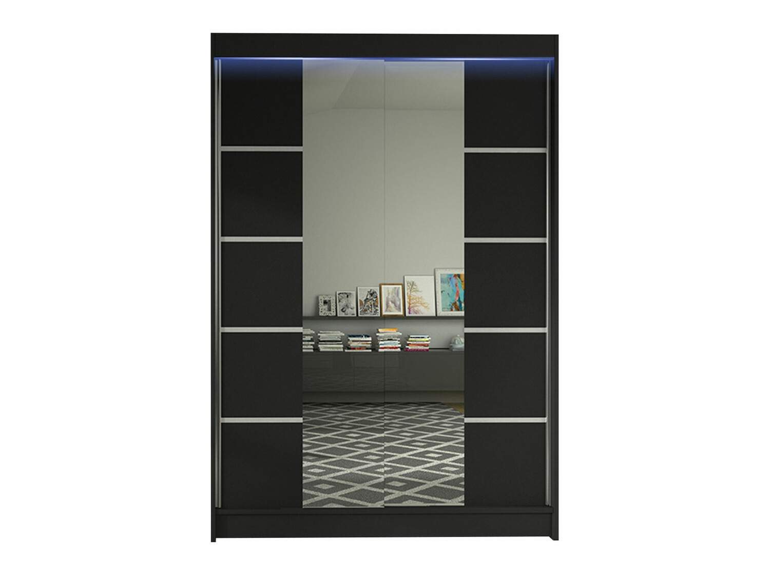 Armoire Closico Salvor V (Noir)
