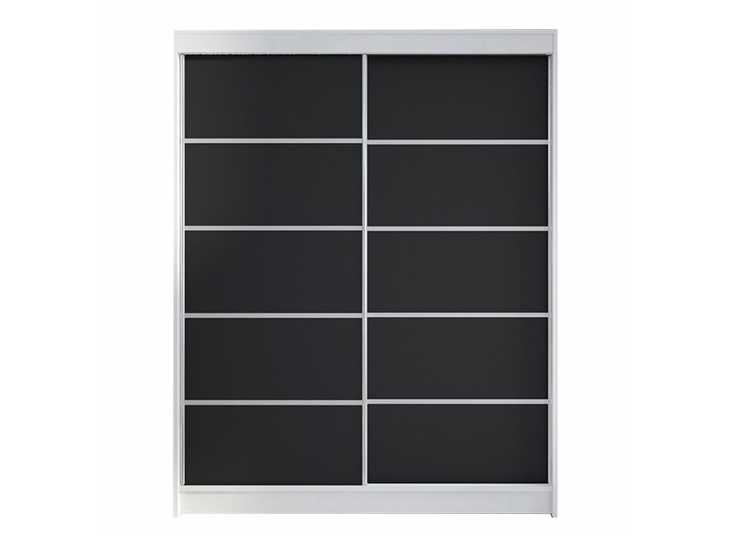 Armoire Closico Vastor IV (Blanc + Noir)
