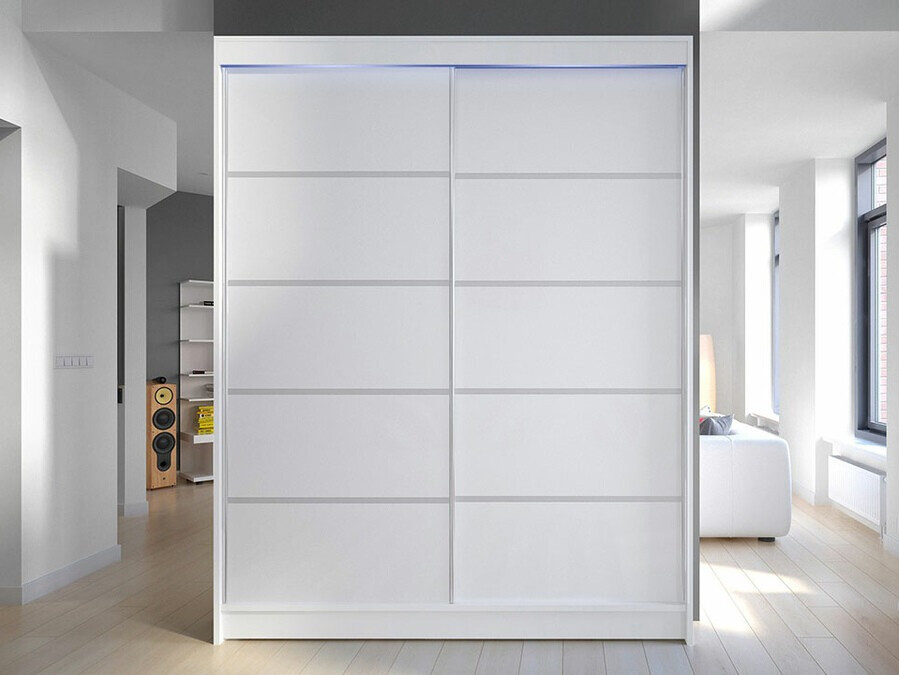 Armoire Closico Vastor IV (Blanc)