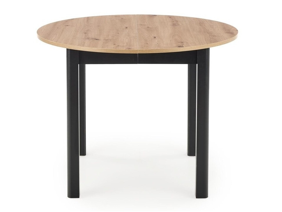 Table Houston 961 (Chêne Artisan + Noir)