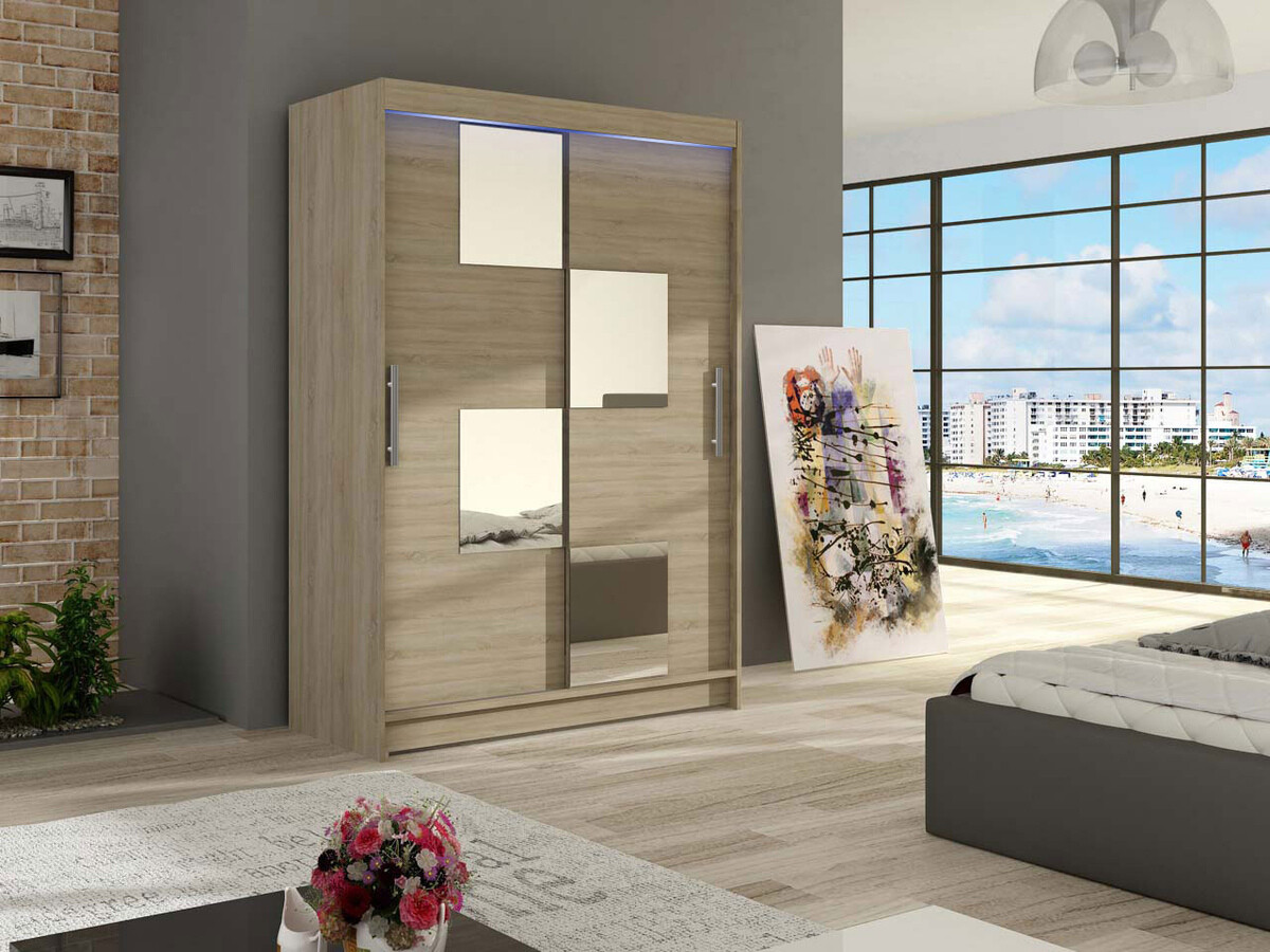 Armoire Closico Pacron III (Sonoma chêne)