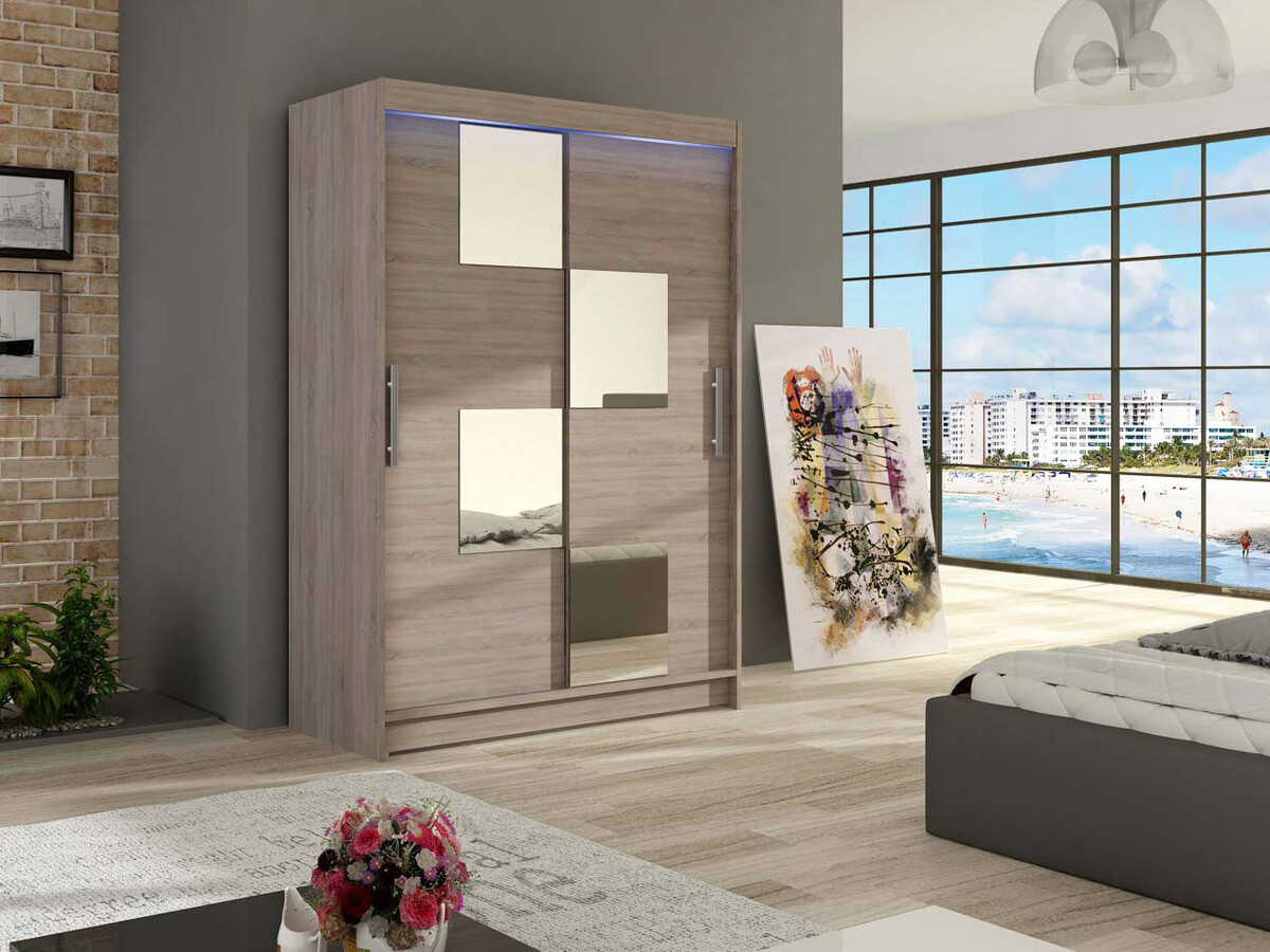 Armoire Closico Pacron III (Truffe chêne)