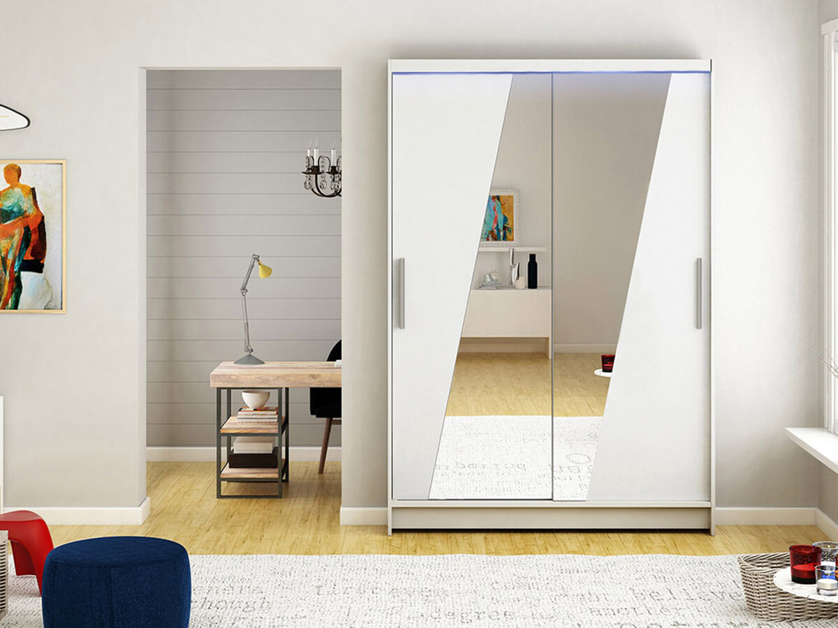 Armoire Closico Pacron VIII (Blanc)