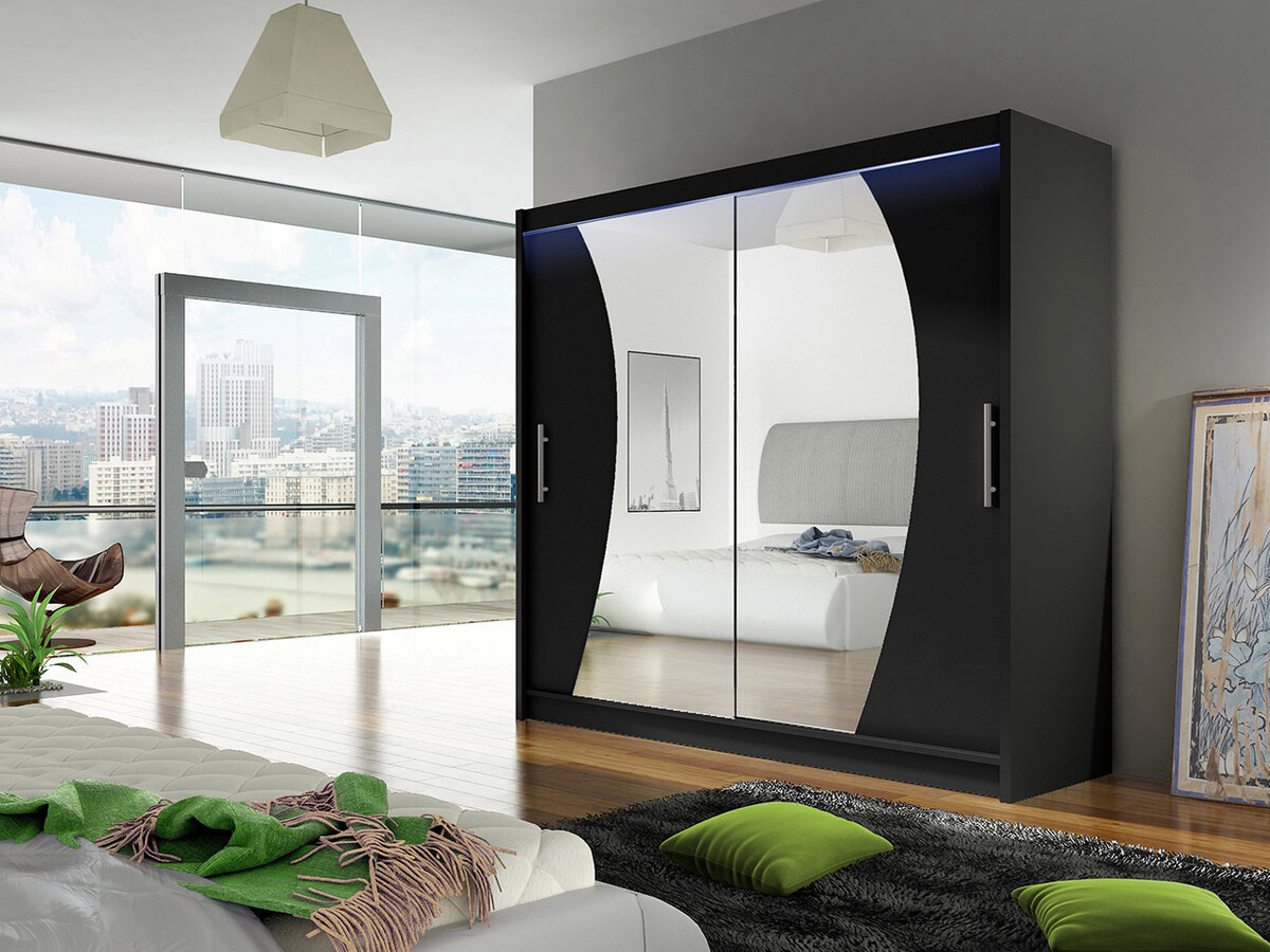 Armoire Closico Pallor IX (Noir)