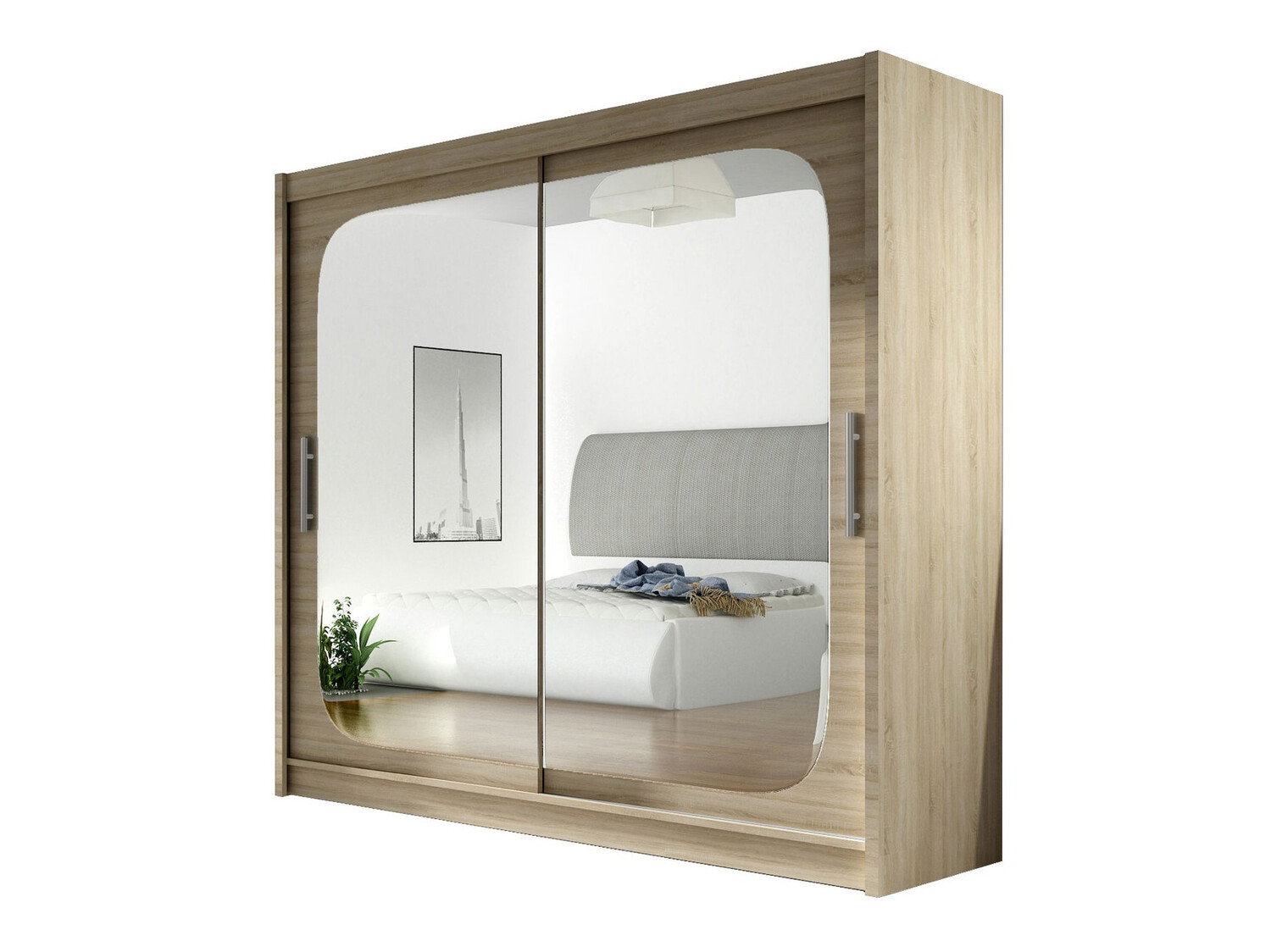 Armoire Closico Pallor VIII (Sonoma chêne)