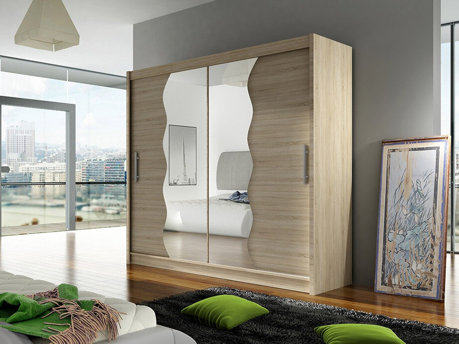 Armoire Closico Pallor X (Sonoma chêne)