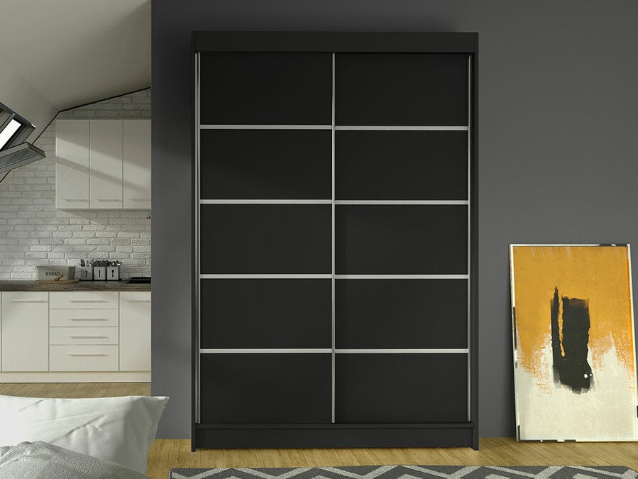 Armoire Closico Salvor IV (Noir)