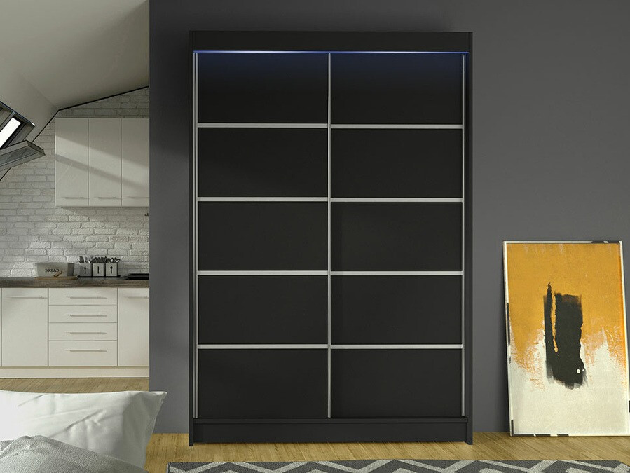 Armoire Closico Salvor IV (Noir)