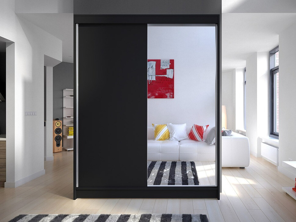 Armoire Closico Vastor I (Noir)